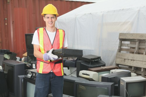 Professional waste removal team handling commercial waste in Richmond